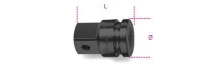 Afbeeldingen van BETA Verloopdop van 1" naar 1.½" 729/16