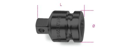 Afbeeldingen van BETA Verloopdop van 2.½" naar 1.½" 733/15