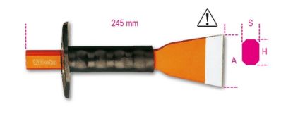 Afbeeldingen van BETA Voegbeitel extra breed 70MM 1702N/PM 70