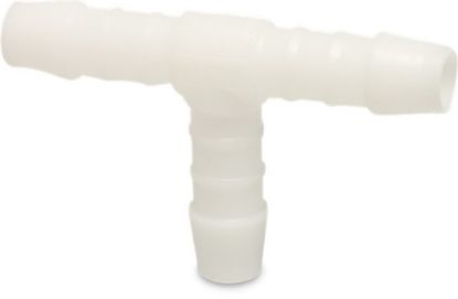 Afbeeldingen van T-stuk 90° nylon wit 6MM slangtule 16bar