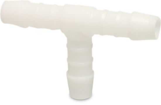 Afbeeldingen van T-stuk 90° nylon wit 6MM slangtule 16bar