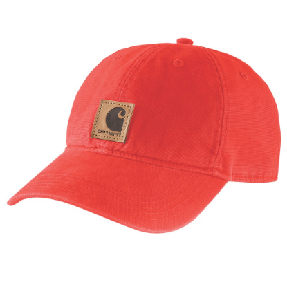 Afbeeldingen van CARHARTT Canvas pet + Carhartt-label 100289 currant onesize