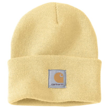 Afbeeldingen van CARHARTT Muts ribgebreid A18 pale sun onesize