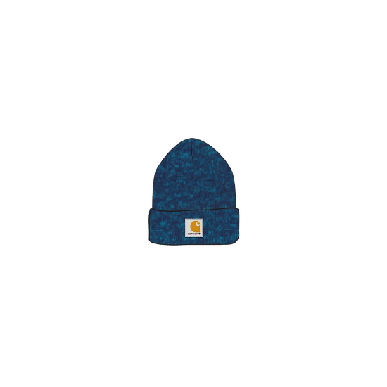 Afbeeldingen van CARHARTT Muts ribgebreid A18 scout blue/powder blue marl onesize