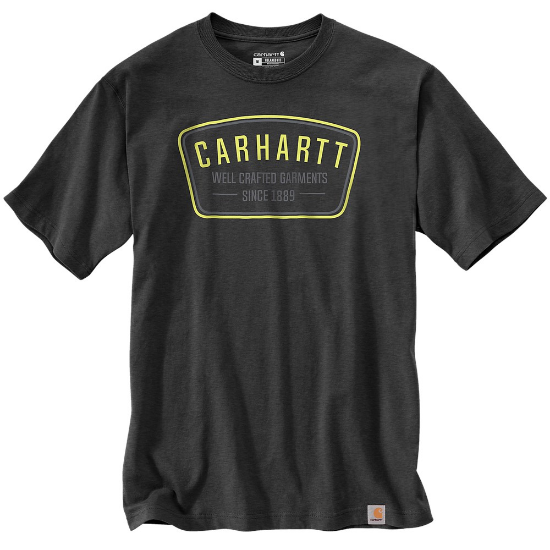 Afbeeldingen van CARHARTT T-shirt met grafische print 105646 carbon heather M