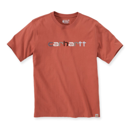 Afbeeldingen van CARHARTT T-shirt met grafische print 105797 terracotta 2XL