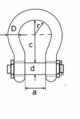 Afbeeldingen van DX Harpsluiting moerbout Black-Pin TV