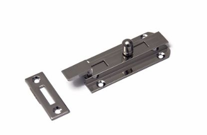 Afbeeldingen van DX Profielschuif met bocht messing gepolijst 25X60MM