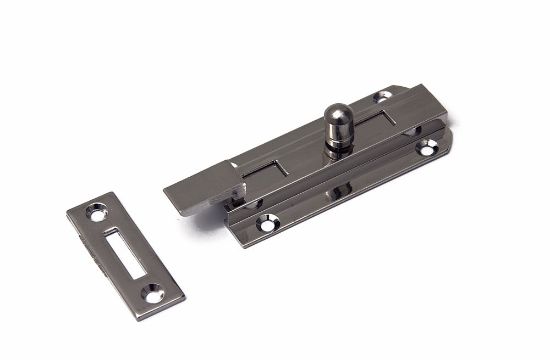 Afbeeldingen van DX Profielschuif met bocht messing gepolijst 25X60MM