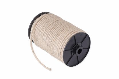 Afbeeldingen van DX Sisal 4-strengs naturel 8MM 60M