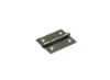 Afbeeldingen van DX Smalscharnier staal VZ vaste messing pen 40X32MM
