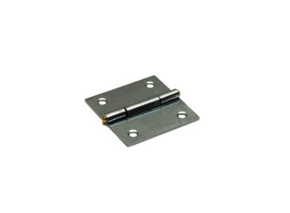 Afbeeldingen van DX Smalscharnier staal VZ vaste messing pen 40X40MM