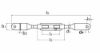 Afbeeldingen van DX Spanschroef met bladeinden DIN1480 VZ 16MM