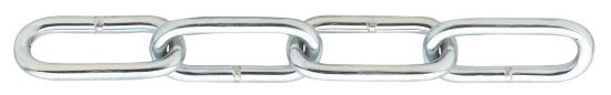 Afbeeldingen van DX Voetketting lange schakel type 763 blank 3MM