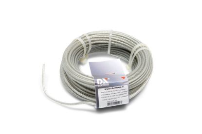 Afbeeldingen van DX Waslijndraad PVC transparant 10M