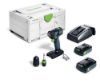 Afbeeldingen van FESTOOL Accu schroefboormachine TXS 18 C3,0-Plus 18V 3,0Ah inclusief accupack 3,0Ah en snellader