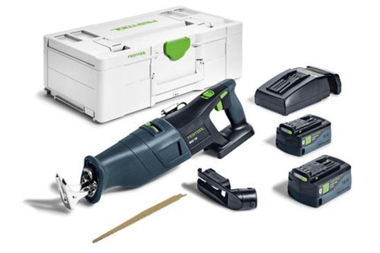 Afbeeldingen van FESTOOL Accu reciprozaag RSC 18 5,0 EBI-Plus 18V 5,0Ah