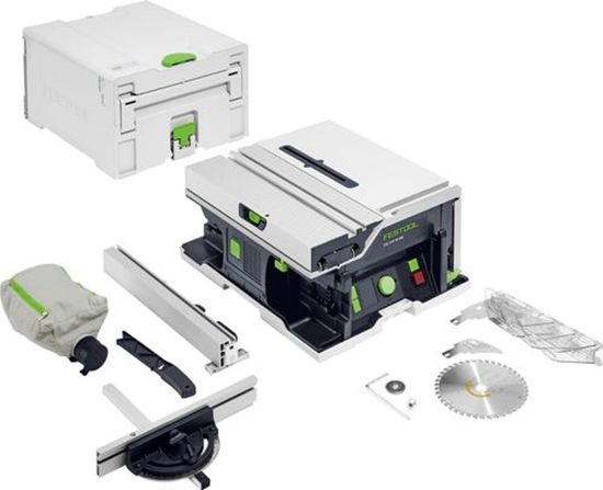 Afbeeldingen van FESTOOL Accu tafelcirkelzaag CSC SYS 50 EBI-Basic 2x18V BODY in Systainer