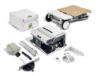 Afbeeldingen van FESTOOL Accu tafelcirkelzaag CSC SYS 50 EBI-Basic-Set 2x18V BODY met Onderstel inclusief accessoires