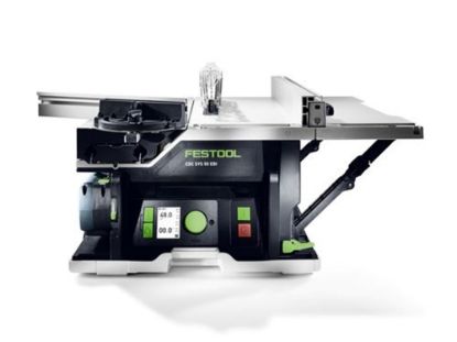 Afbeeldingen van FESTOOL Accu tafelcirkelzaag CSC SYS 50 EBI-Plus 2x18V 5,0Ah inclusief accessoires