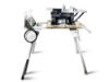 Afbeeldingen van FESTOOL Accu tafelcirkelzaag CSC SYS 50 EBI-Set 2x18V 5,0Ah met Onderstel inclusief accessoires
