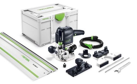 Afbeeldingen van FESTOOL Bovenfreesmachine OF 1010 REBQ-Set met geleiderail