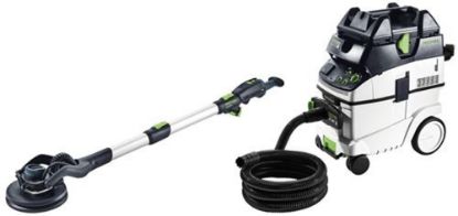 Afbeeldingen van FESTOOL Langnekschuurmachine- en stofzuigerset PLANEX LHS 2 225/CTM 36-Set 400W