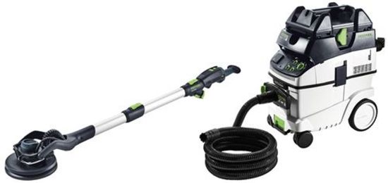 Afbeeldingen van FESTOOL Langnekschuurmachine- en stofzuigerset PLANEX LHS 2 225/CTM 36-Set 400W