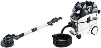 Afbeeldingen van FESTOOL Langnekschuurmachine- en stofzuigerset PLANEX LHS 2 225/CTL 36-Set 400W