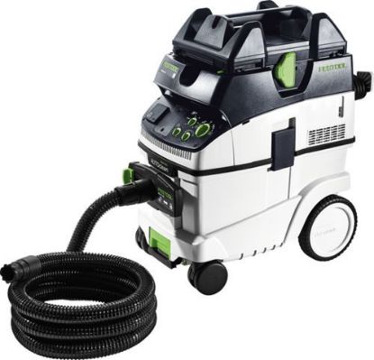 Afbeeldingen van FESTOOL Stofzuiger CLEANTEC CTM 36 E AC-PLANEX stofklasse M 36L inclusief Afsluitschuif en gereedschapshouder