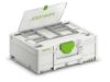 Afbeeldingen van FESTOOL Systainer³ SYS3 DF M 137 10,4L 396X296X137MM inclusief dekselvak