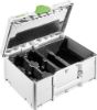 Afbeeldingen van FESTOOL Systainer³ SYS3 M 187 ENG 18V 396X296X187MM 4 accuvakken, 2 oplaadvakken