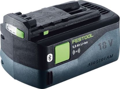 Afbeeldingen van FESTOOL Accu BP 18 Li 5,0 ASI EU Li-ion 18V 5,0Ah t.b.v. alle 18V apparaten Bluetooth