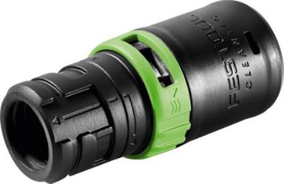 Afbeeldingen van FESTOOL Aansluitmof D 27 DM-AS/CT 27MM t.b.v. afzuigslang D 27, D 27/32 en D 36