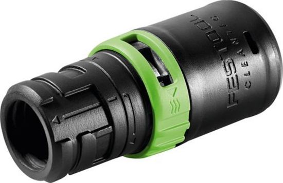 Afbeeldingen van FESTOOL Aansluitmof D 27 DM-AS/CT 27MM t.b.v. afzuigslang D 27, D 27/32 en D 36
