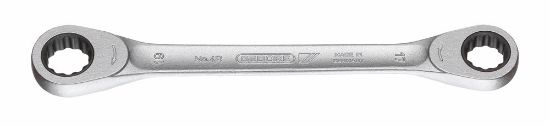 Afbeeldingen van GEDORE Dubbele ringratelsleutel 10X11MM
