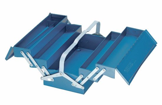 Afbeeldingen van GEDORE Gereedschapkist leeg 5 vakken 210X420X225MM