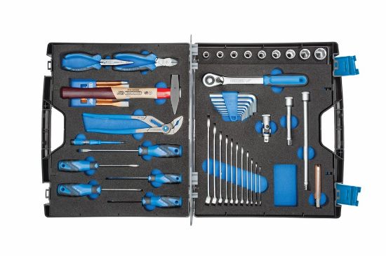 Afbeeldingen van GEDORE Gereedschapkoffer TOURING + assortiment 49x