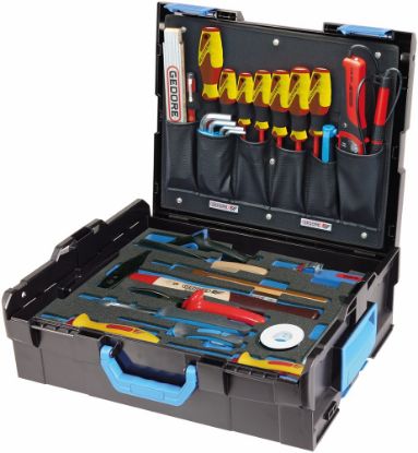 Afbeeldingen van GEDORE Koffer L-BOXX 136 met assortiment t.b.v. elektriciens 36x
