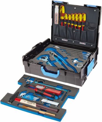 Afbeeldingen van GEDORE Koffer L-BOXX 136 met assortiment t.b.v. sanitair 44x