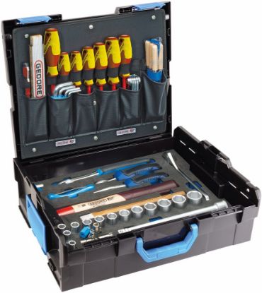 Afbeeldingen van GEDORE Koffer L-BOXX 136 met assortiment t.b.v. werklieden 58x