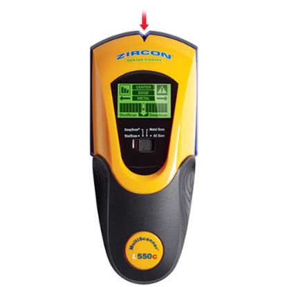 Afbeeldingen van ZIRCON Multifunctionele muurscanner MultiScanner L550C OneStep met geavanceerd ColorTrip Display