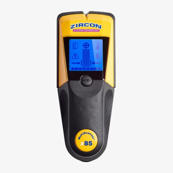 Afbeeldingen van ZIRCON Multiscanner X85 51MM t.b.v. verwarmings pijp, hout en metalen balken