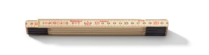 Afbeeldingen van HULTAFORS Duimstok 59-2-10 hout 10-delig 17MM 2M