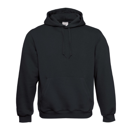 Afbeeldingen van B&C Hoodie 5WU620 zwart 2XS
