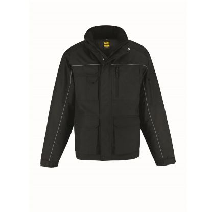 Afbeeldingen van B&C Werkjas Shelter Pro 5JUC41 zwart XL