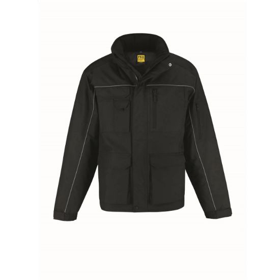 Afbeeldingen van B&C Werkjas Shelter Pro 5JUC41 zwart XL