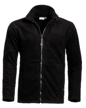 Afbeeldingen van SANTINO Fleecejack Basic Bormio zwart XL