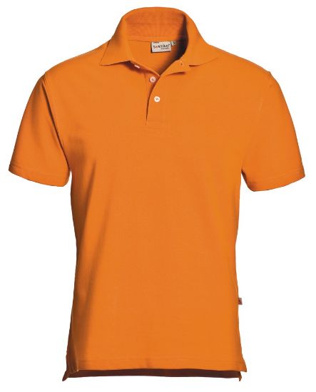 Afbeeldingen van SANTINO Poloshirt Basic Charma oranje 2XL