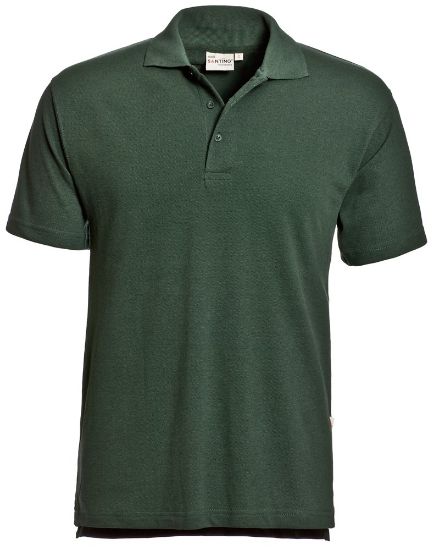 Afbeeldingen van SANTINO Poloshirt Basic Ricardo donker groen XL